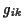 \( g_{ik} \)