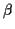 \( \beta \)