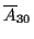 \( \overline{A}_{30} \)