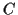 \( C \)