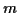 \( m \)