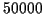 \( 50000 \)
