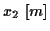 \( x_{2}\, \left[ m\right] \)