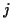 \( j \)