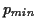 \( p_{min} \)