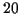 \( 20 \)