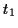 \( t_{1} \)