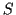 \( S \)